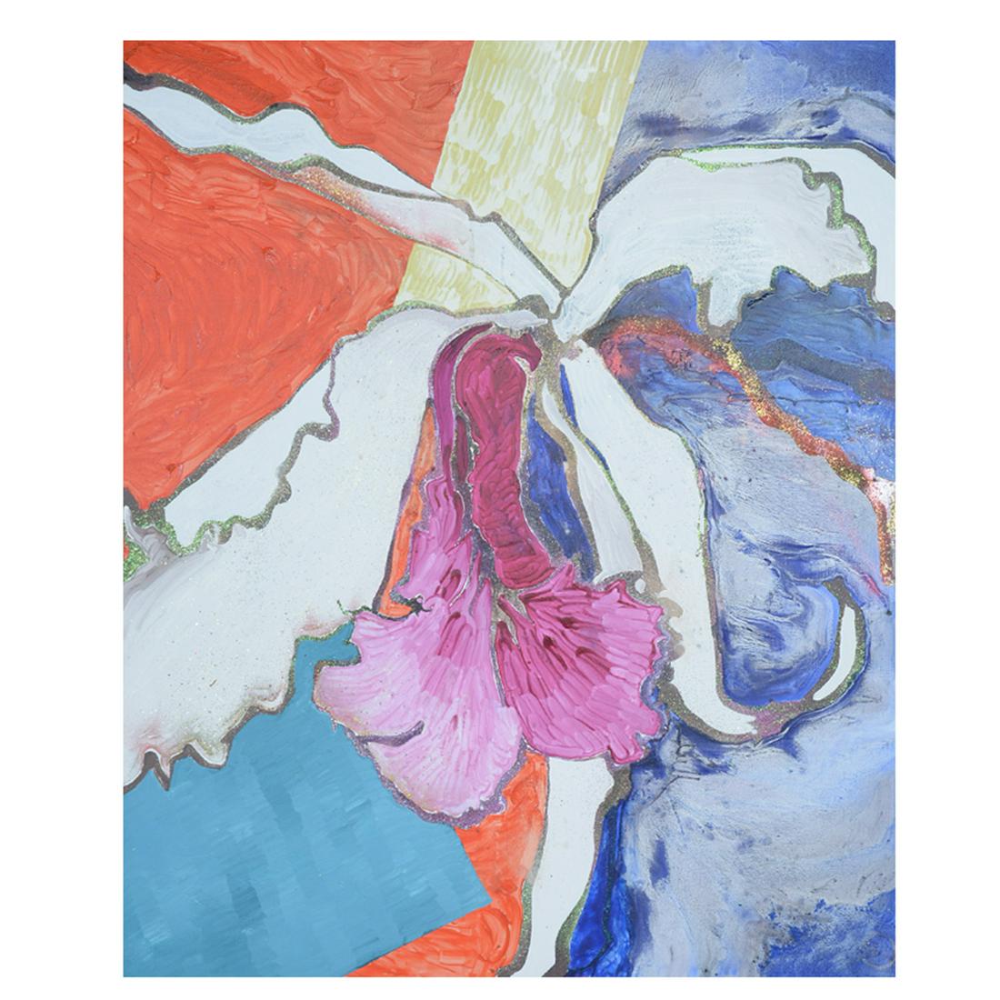 Robert Kushner, ''Large Cattleya,'' 1990, mixed media (1 of 3)