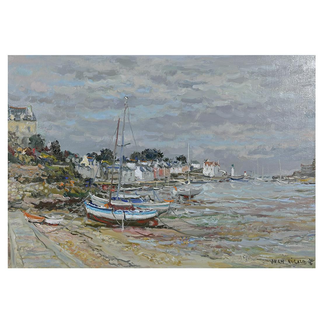 Jean Rigaud, "La Barriere Ouverte, Maree Basse, Plage (1 of 4)