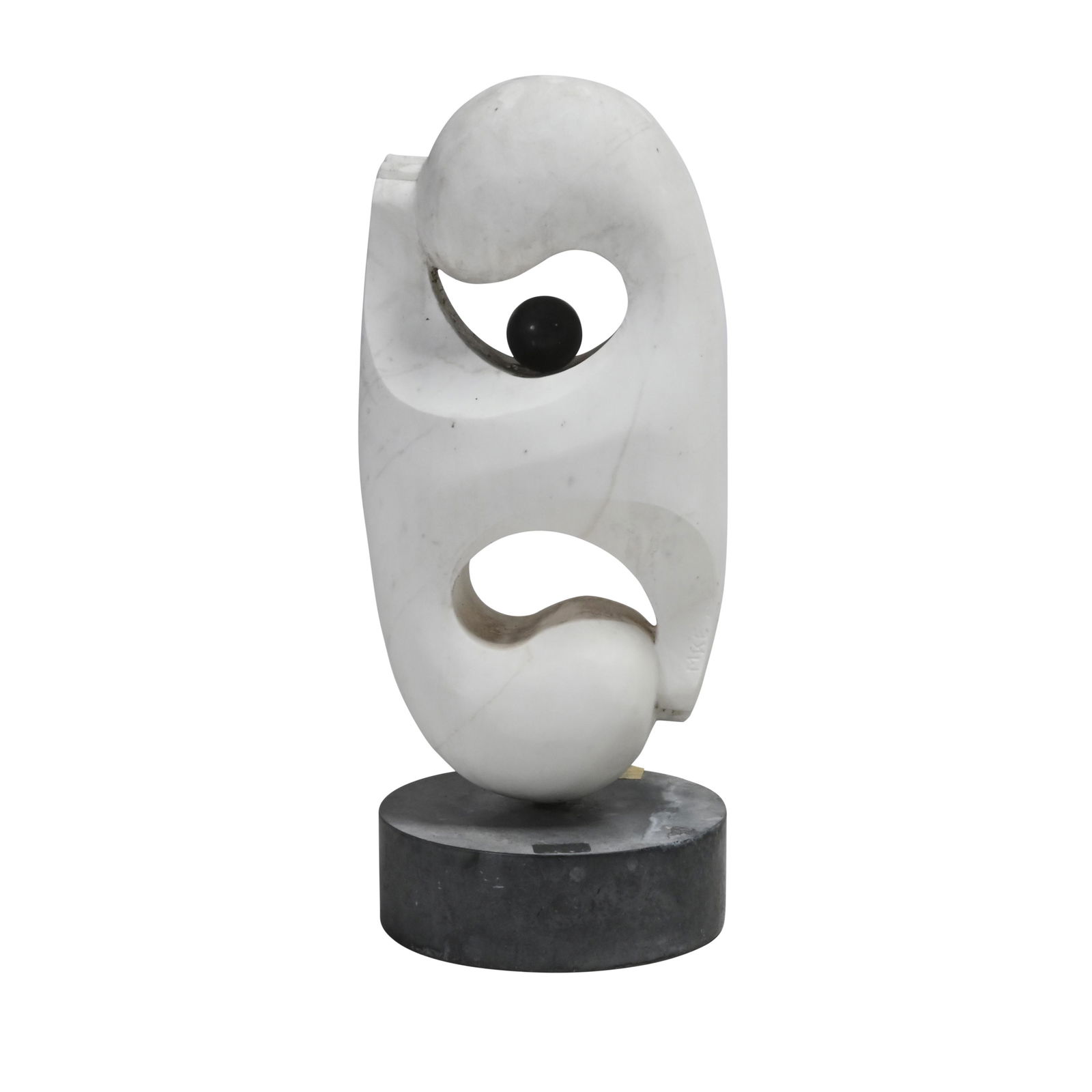 Manfred Karl Eberhardt, ''The Thinker,'' 2002, white (1 of 6)