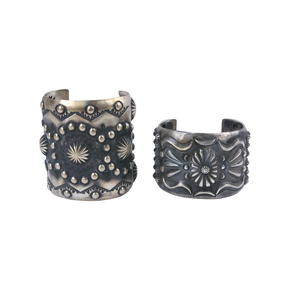 Collection of Two Native American Emerson Sterling (1 of 4)