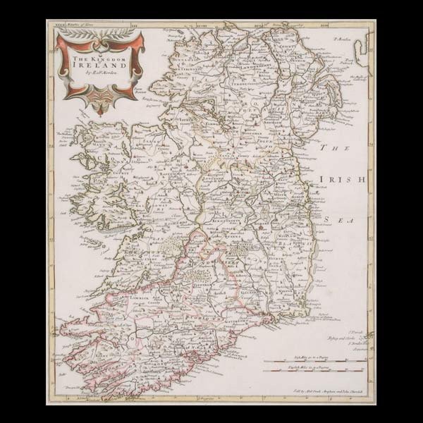 The Kingdom of Ireland by Robert Morden