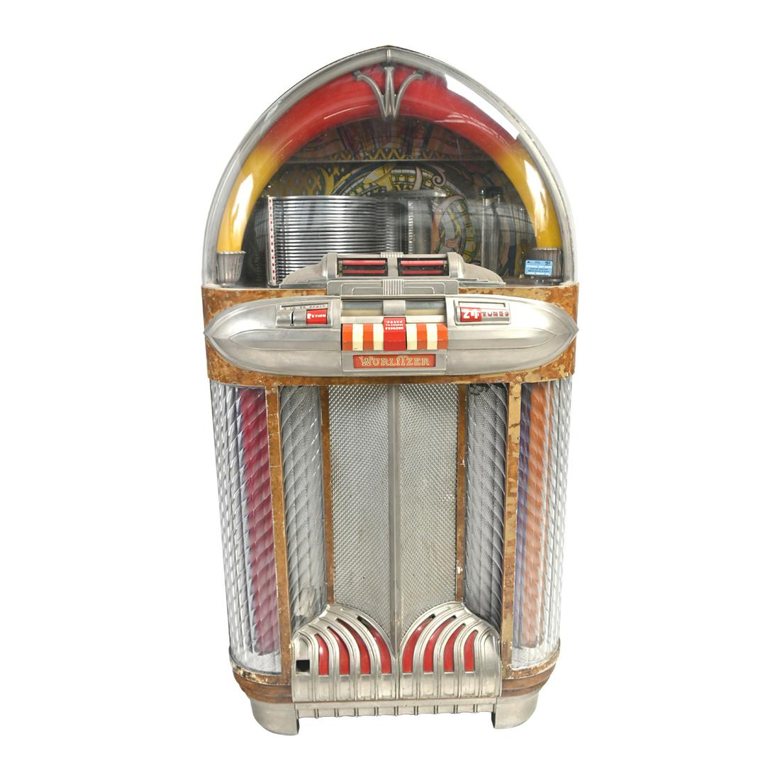 Wurlitzer Model 1100 Jukebox, 1948-49. (1 of 8)