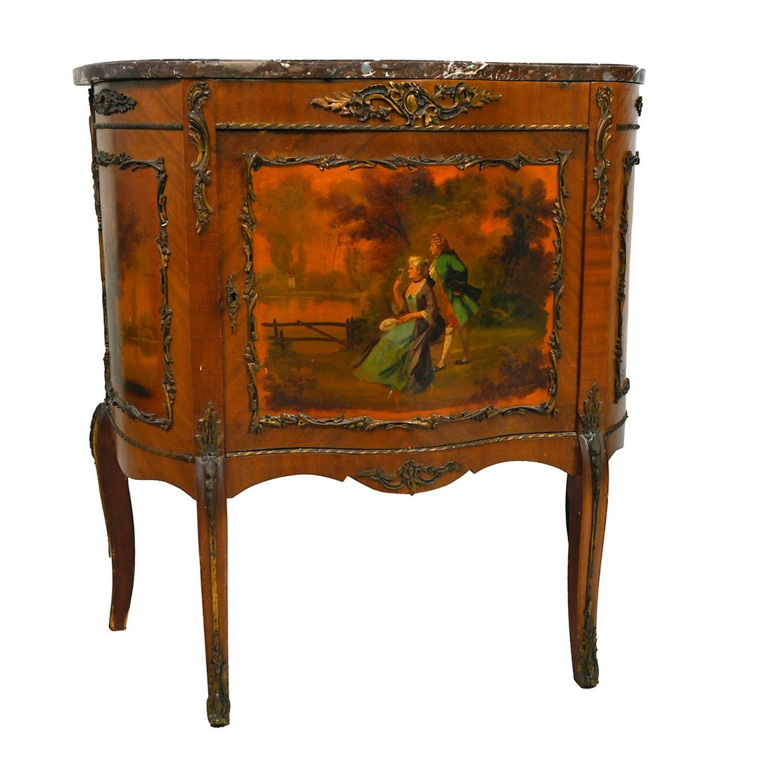 Pair of Italian Rococo Style Side Cabinets. (1 of 4)