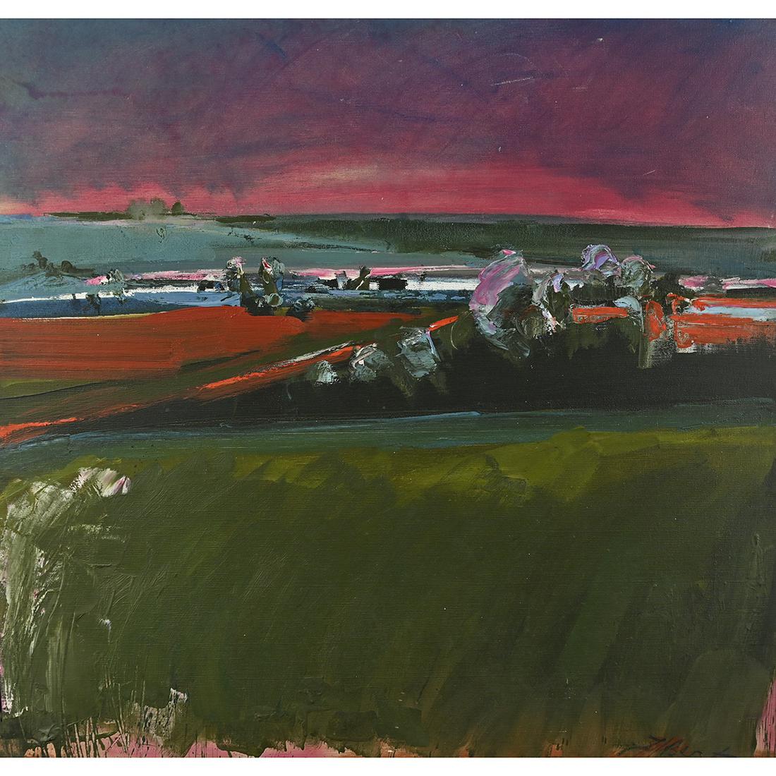 Henrietta Berk, ''Napa Valley'', oil on canvas (1 of 5)