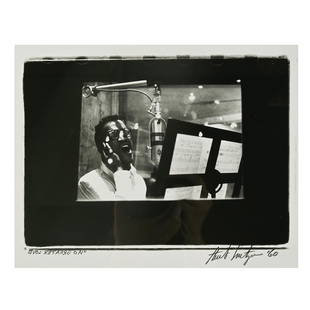 Herb Snitzer ''No Greater Love'', 1960, silver gelatin: HERB SNITZER (American, b. 1932), ''No Greater Love'', 1960, silver gelatin print, image size: 8 x 10 inches, overall (framed): 17 x 21 inches. Signed and dated lower right, titled lower left. George