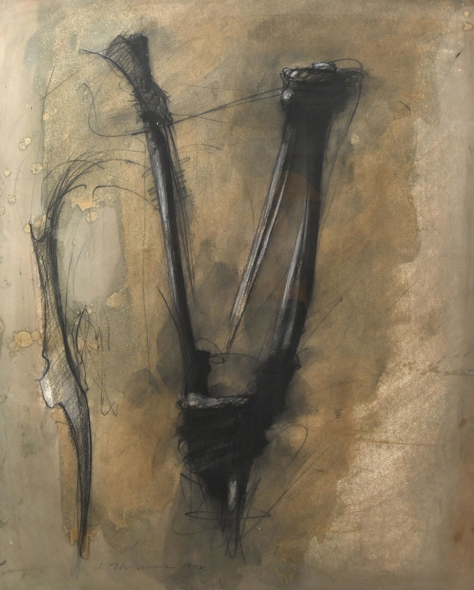 Larry Thomas, Hook #1, work on paper (1 of 5)