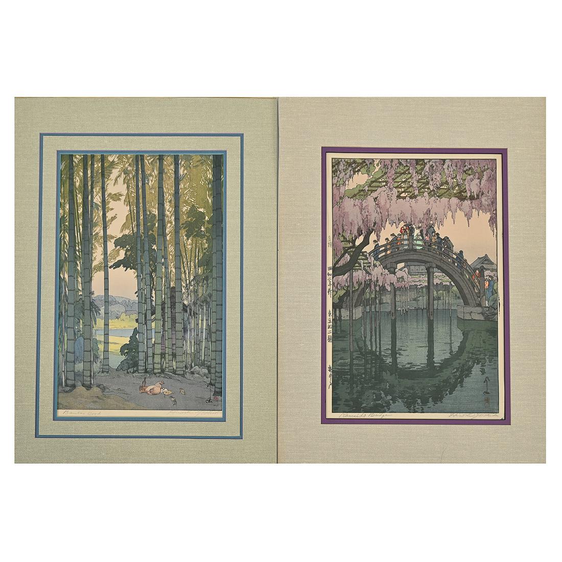 Two Unframed Japanese Prints. (1 of 8)