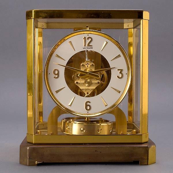 Jaeger Le Coultre & Cie Atmos Swiss Clock: Jaeger Le Coultre & Cie Atmos Swiss Clock {Dimensions 9 x 8 x 6 1/4 inches}