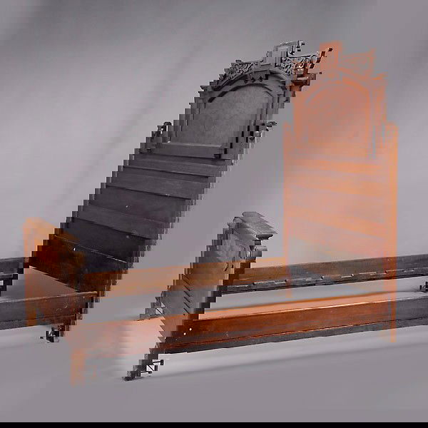 Eastlake Style Double Bedframe: Eastlake Style Double Bedframe {Dimensions of headboard 81 x 60 inches}