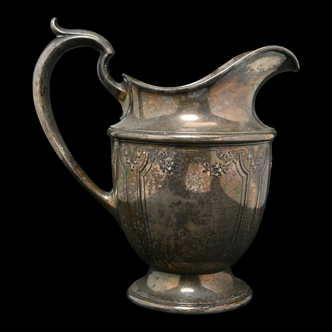 Gorham Sterling Silver Water Pitcher. (1 of 4)