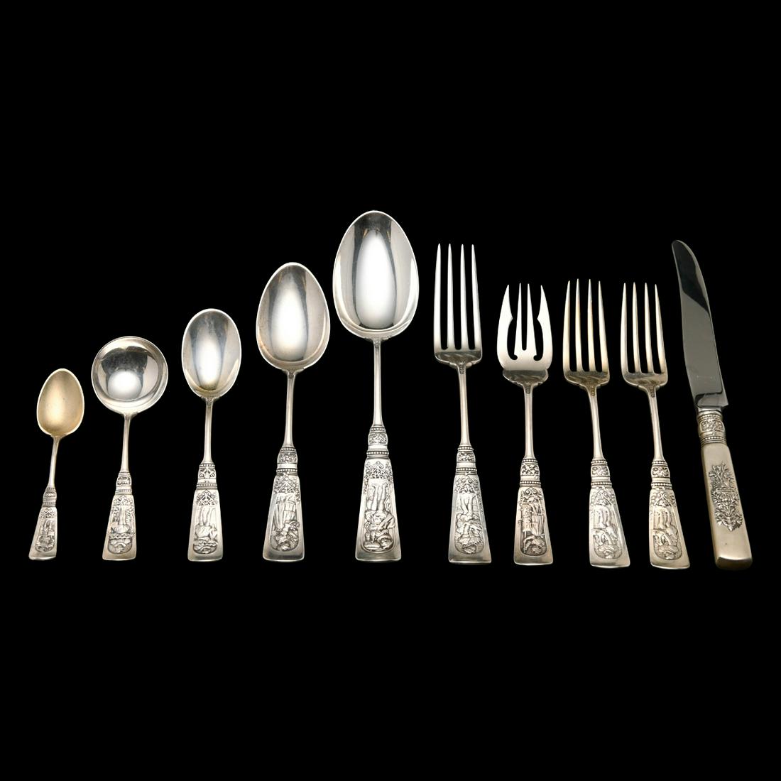Gorham Fontainebleu Sterling Silver Flatware Set. Oct 15, 2021
