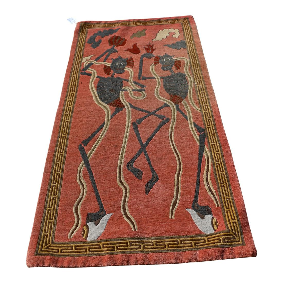 Tibetan Rug. (1 of 3)