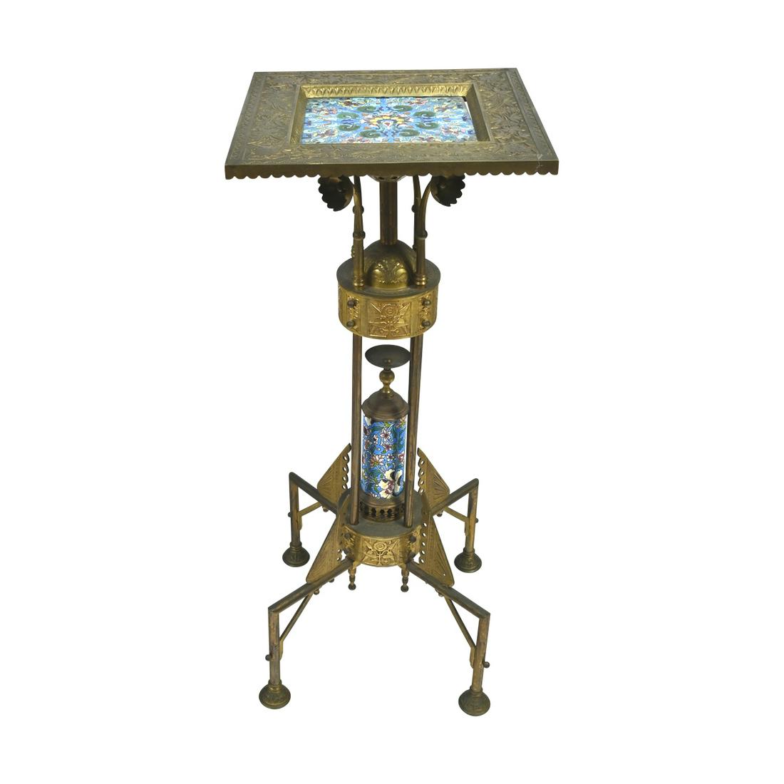 Bradley & Hubbard Attributed Aesthetic Movement Stand. (1 of 8)