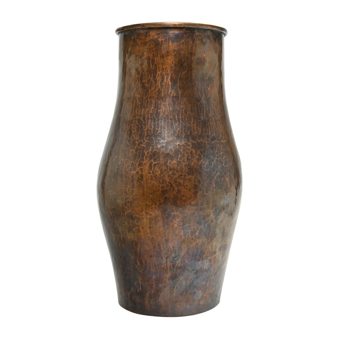 Dirk van Erp Large Hammered Copper Vase. (1 of 5)