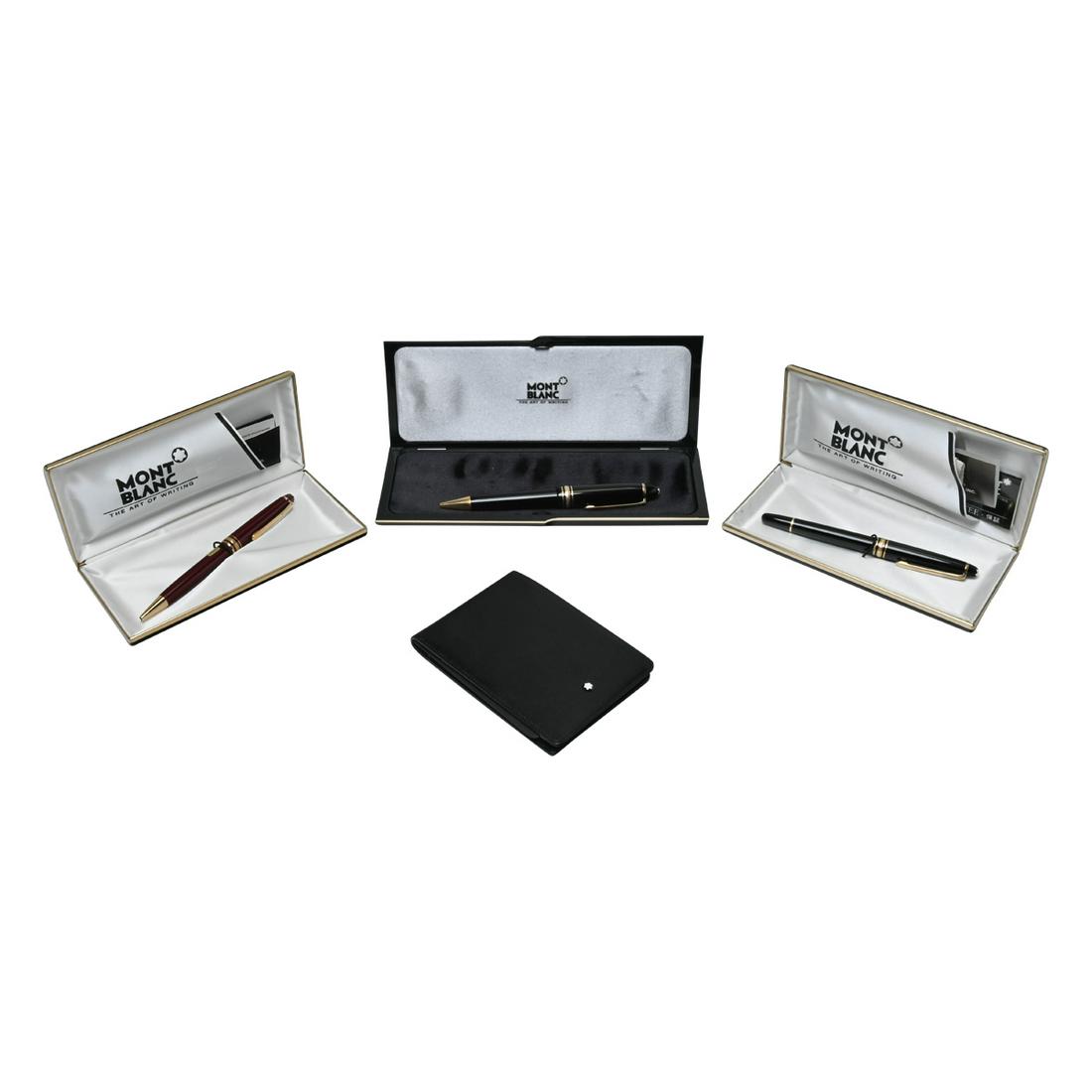 Three Mont Blanc Pens, Including Meisterstueck. (1 of 4)