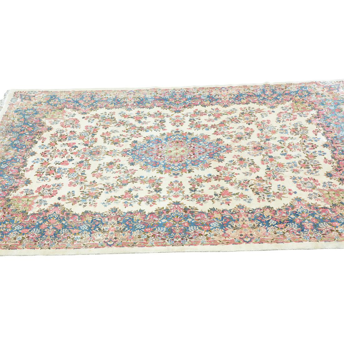 Persian Kerman Carpet. (1 of 2)