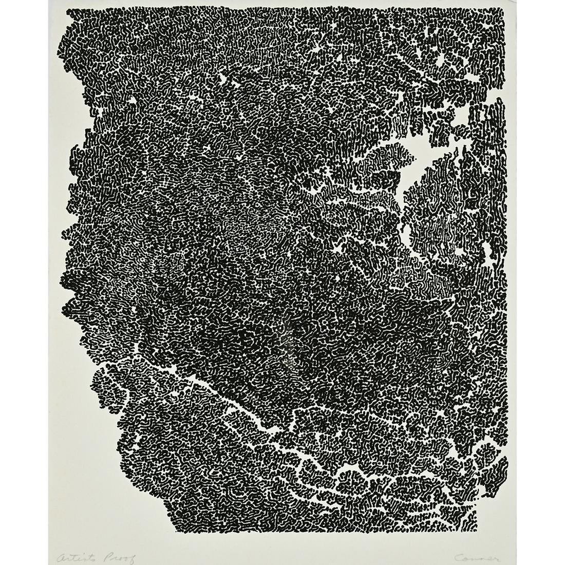 Bruce Conner, Untitled, lithograph (1 of 4)