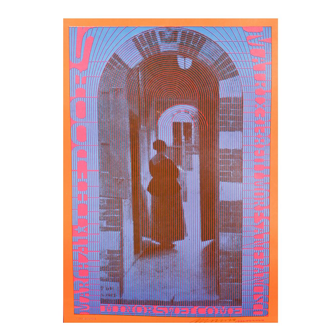 Victor Moscoso, The Doors, rock poster (1 of 5)