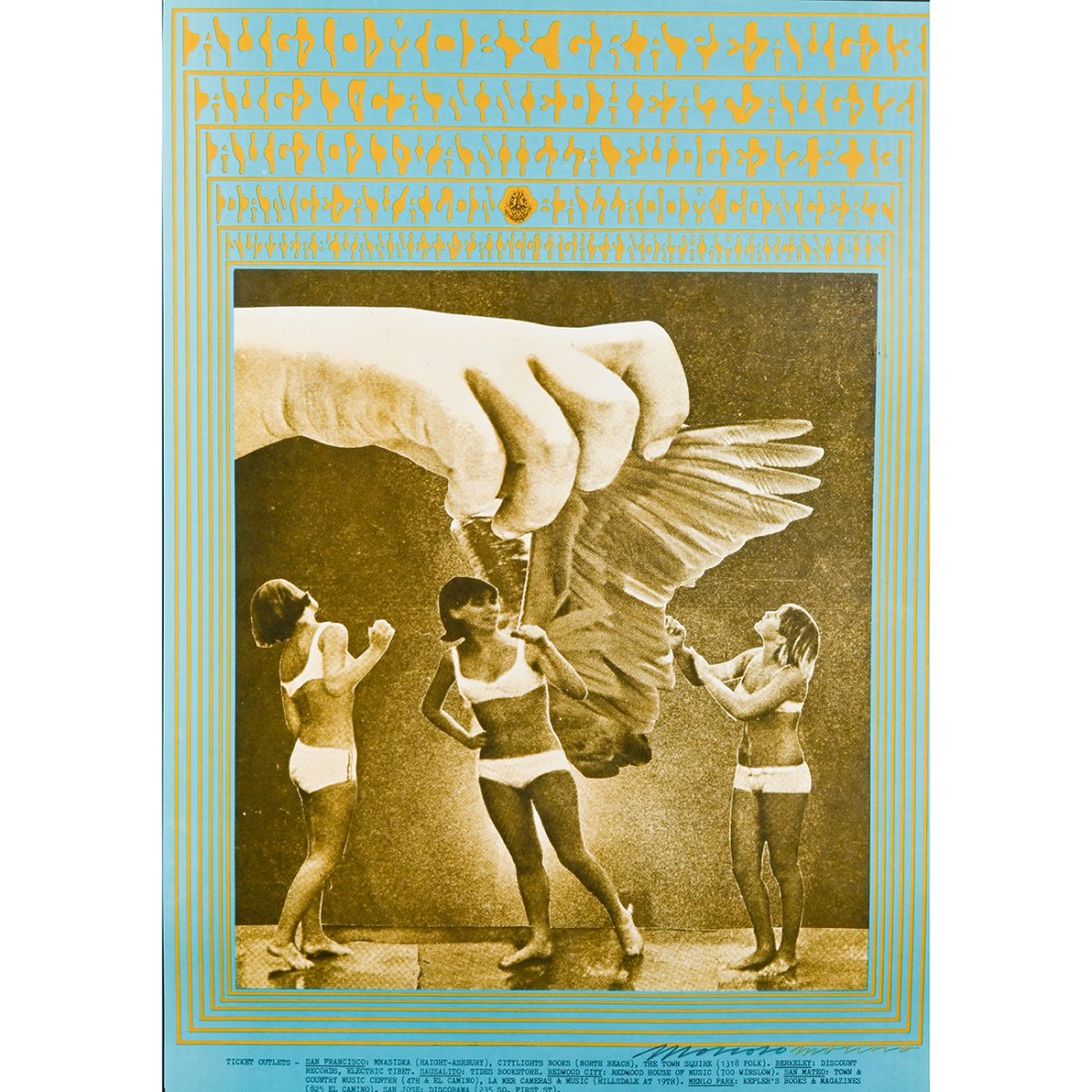 Victor Moscoso, Moby Grape Family Dog, rock poster (1 of 5)