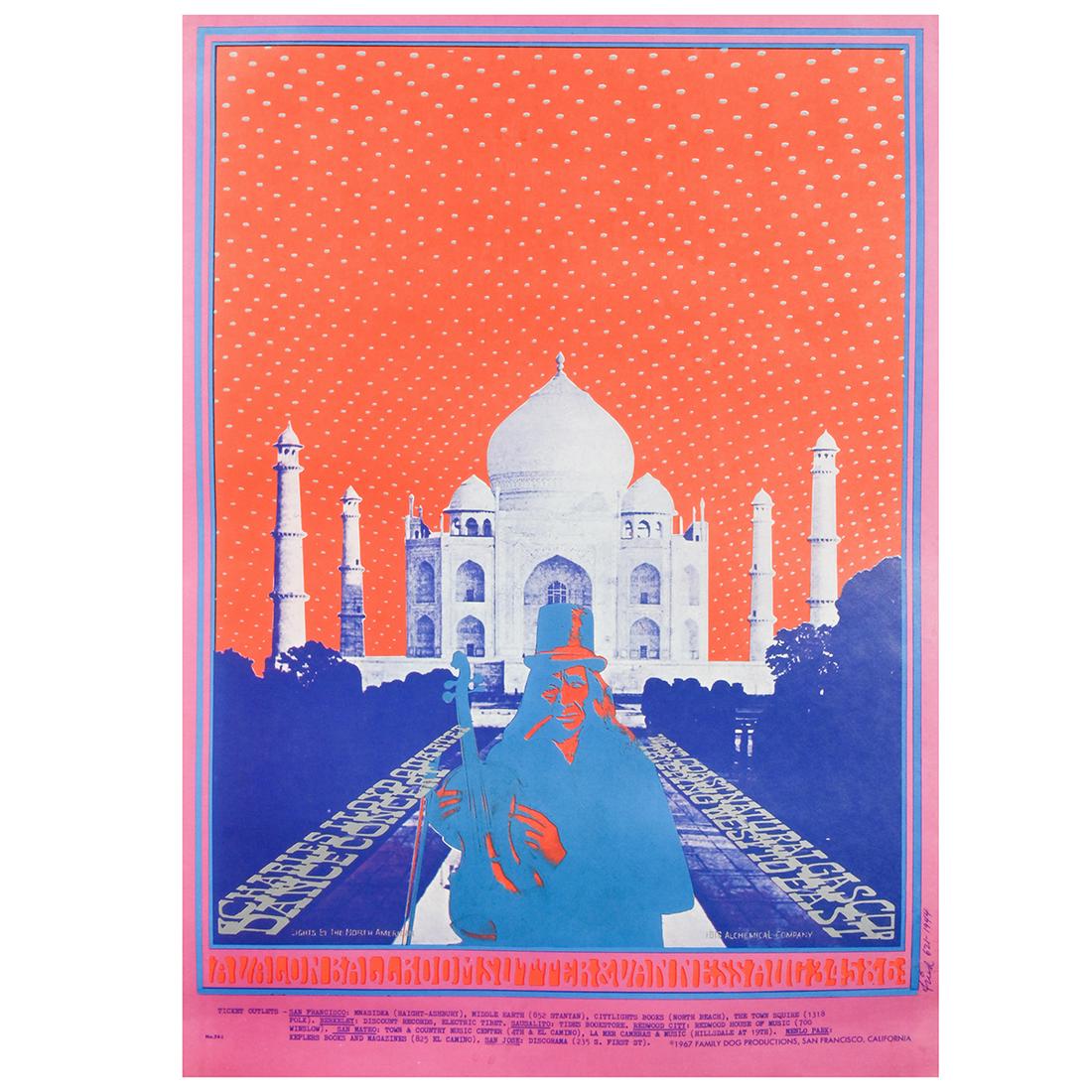 Robert Samuel Fried "Charles Lloyd Quartet'',ock poster (1 of 5)