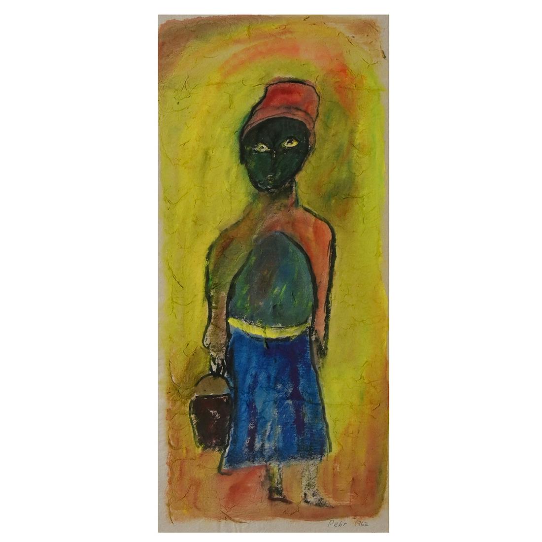 Pehr Hallsten ''Moneycharger'', tempera (1 of 3)