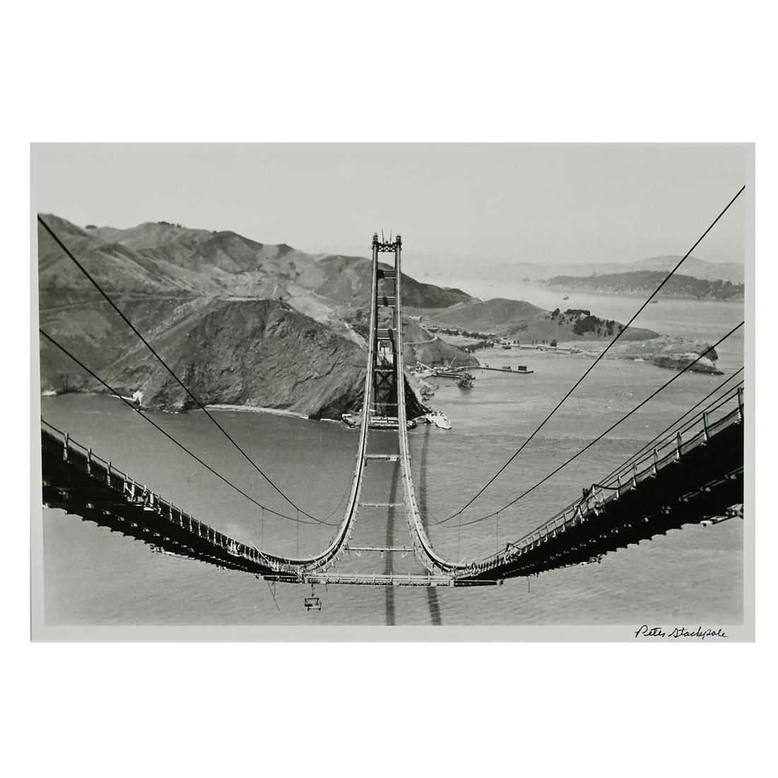 Peter Stackpole, Construction of the Golden Gate Bridge (1 of 4)