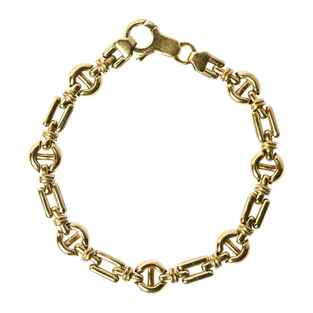 14k Yellow Gold Bracelet. (1 of 3)