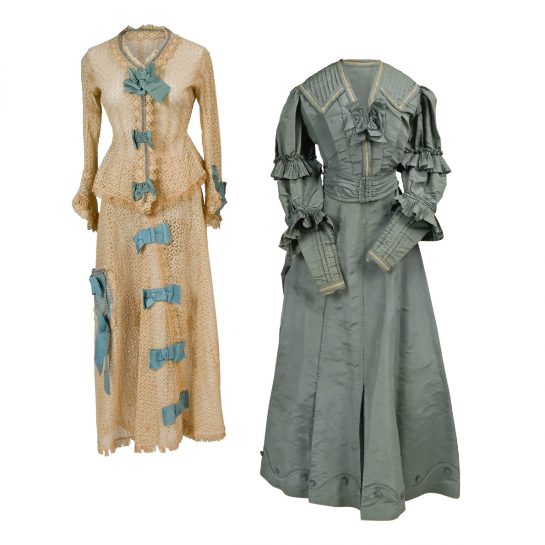 Ladies' Three and Two Piece Dress Ensembles 1890-1905. (1 of 3)