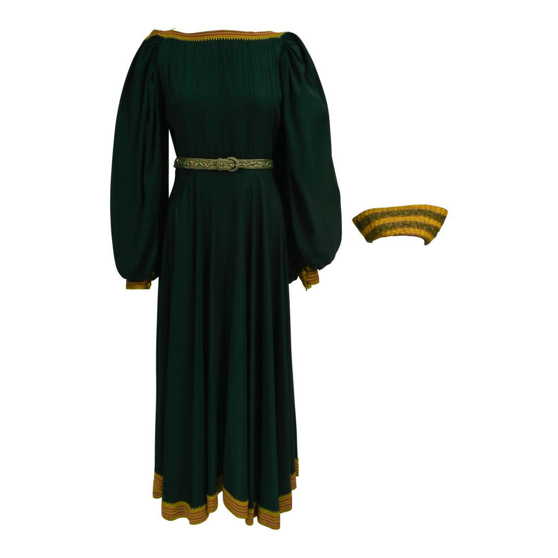 Three Piece Dress Belt and Hat Designed by Lilly Dache. (1 of 3)