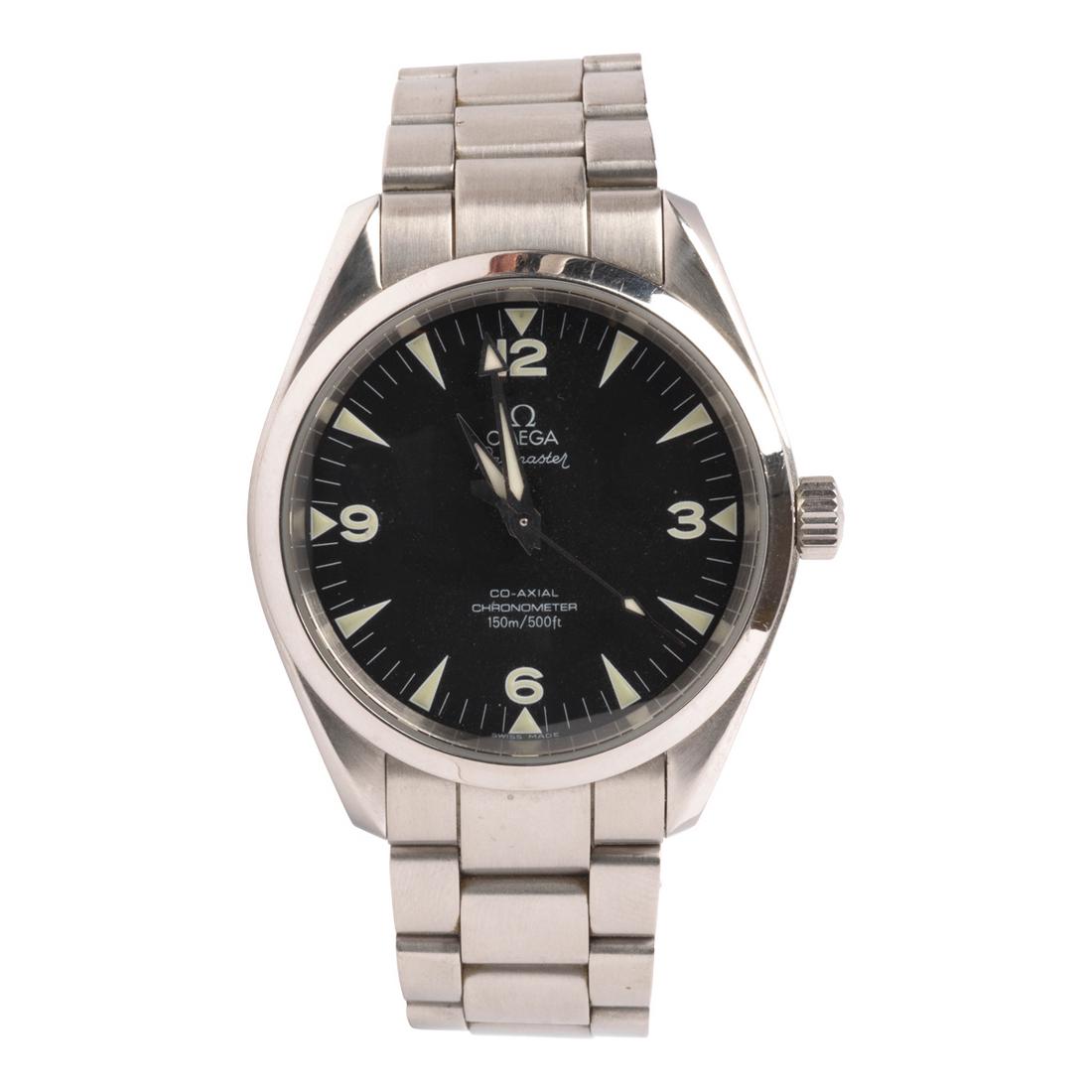 Omega Railmaster Stainless Steel Wristwatch. (1 of 4)