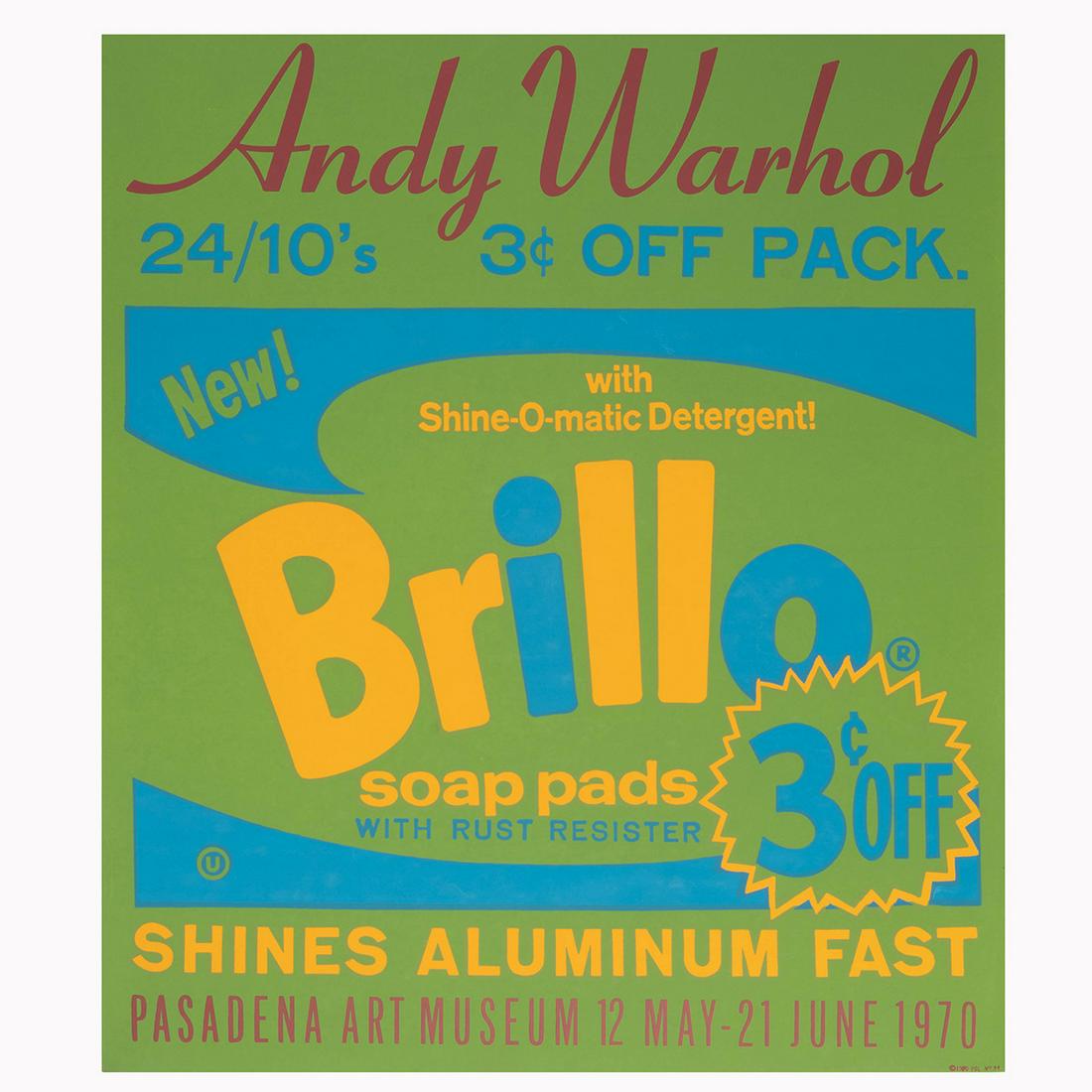 Andy Warhol, Brillo, Pasadena, Screenprint (1 of 4)
