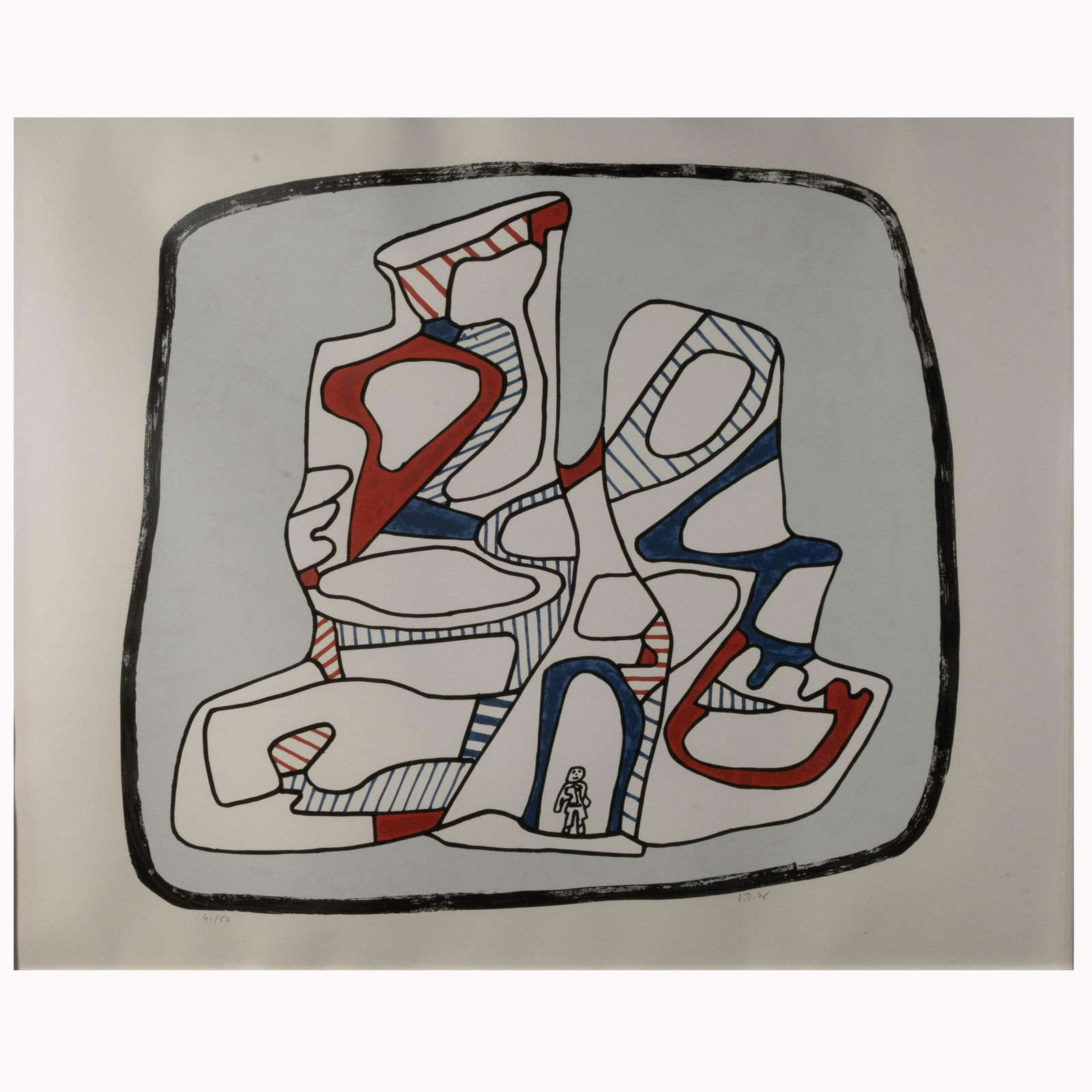 Jean Dubuffet, Lion Heraldique, silkscreen (1 of 5)