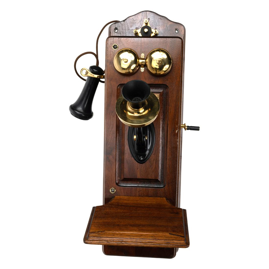 Antique Kellogg Retrofitted Wall Telephone. (1 of 3)