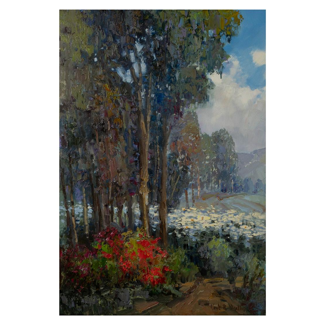 Kent Wallis ''Eucalyptus'', oil on canvas (1 of 3)