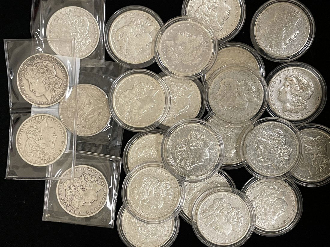 Collection of US Morgan Dollars (24) (1 of 2)