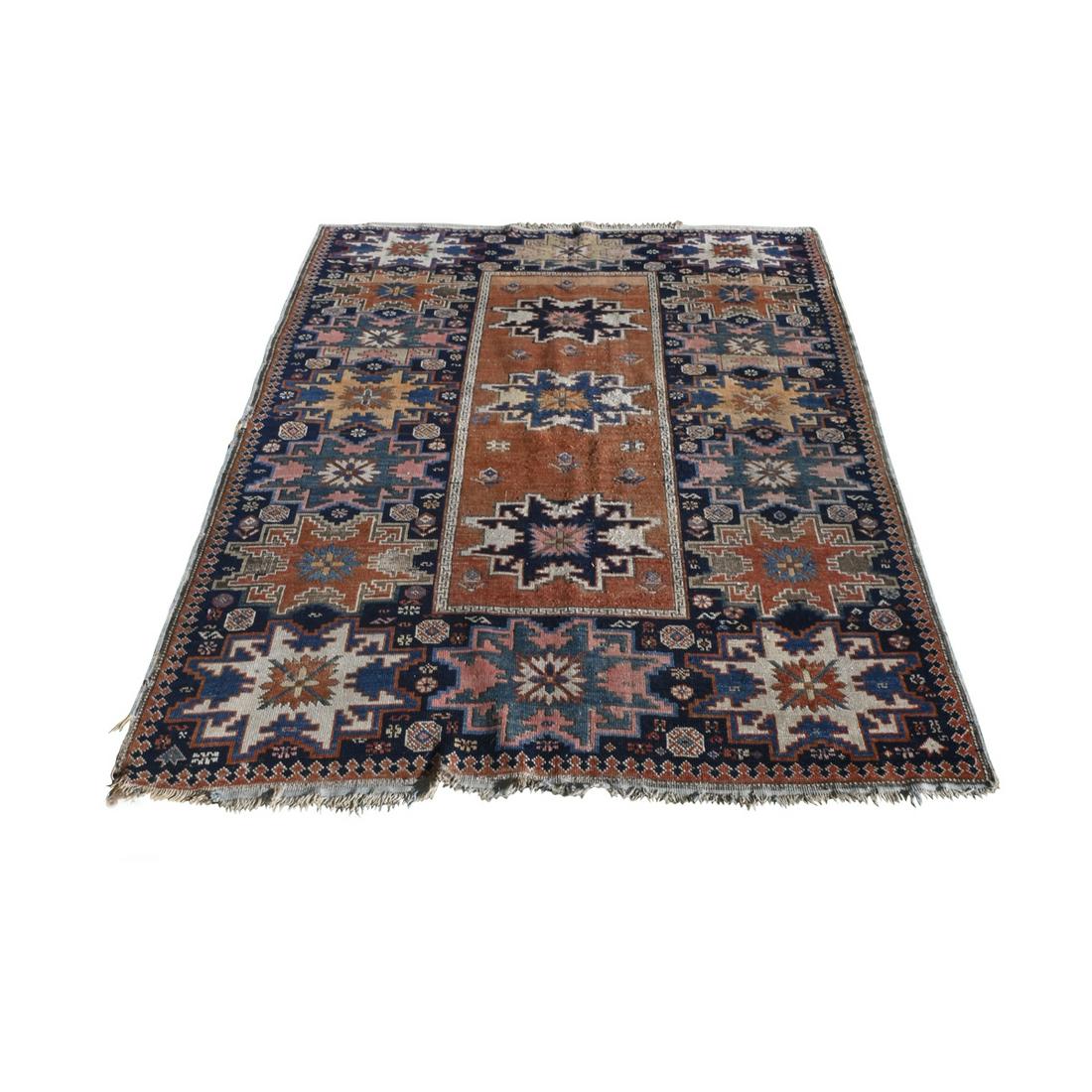 Antique Caucasian Kazak Rug (1 of 3)
