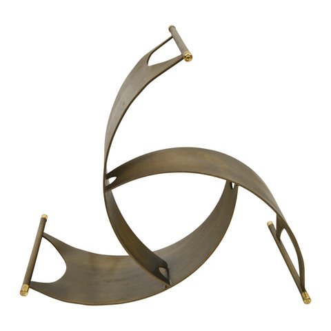 Curtis Jere Attributed Metal Abstract Sculpture. (1 of 4)