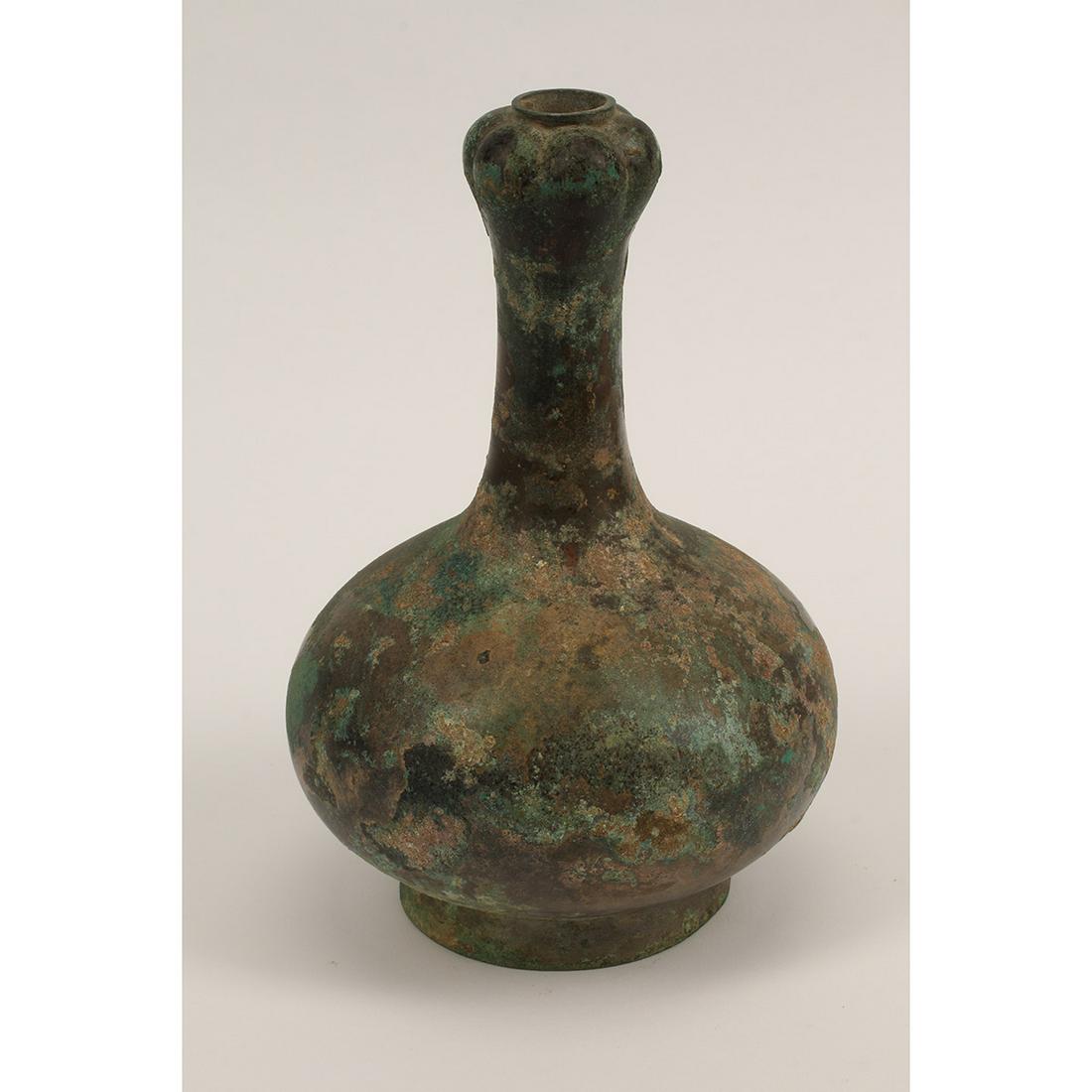 Chinese Bronze Garlic Head Vase (1 of 3)