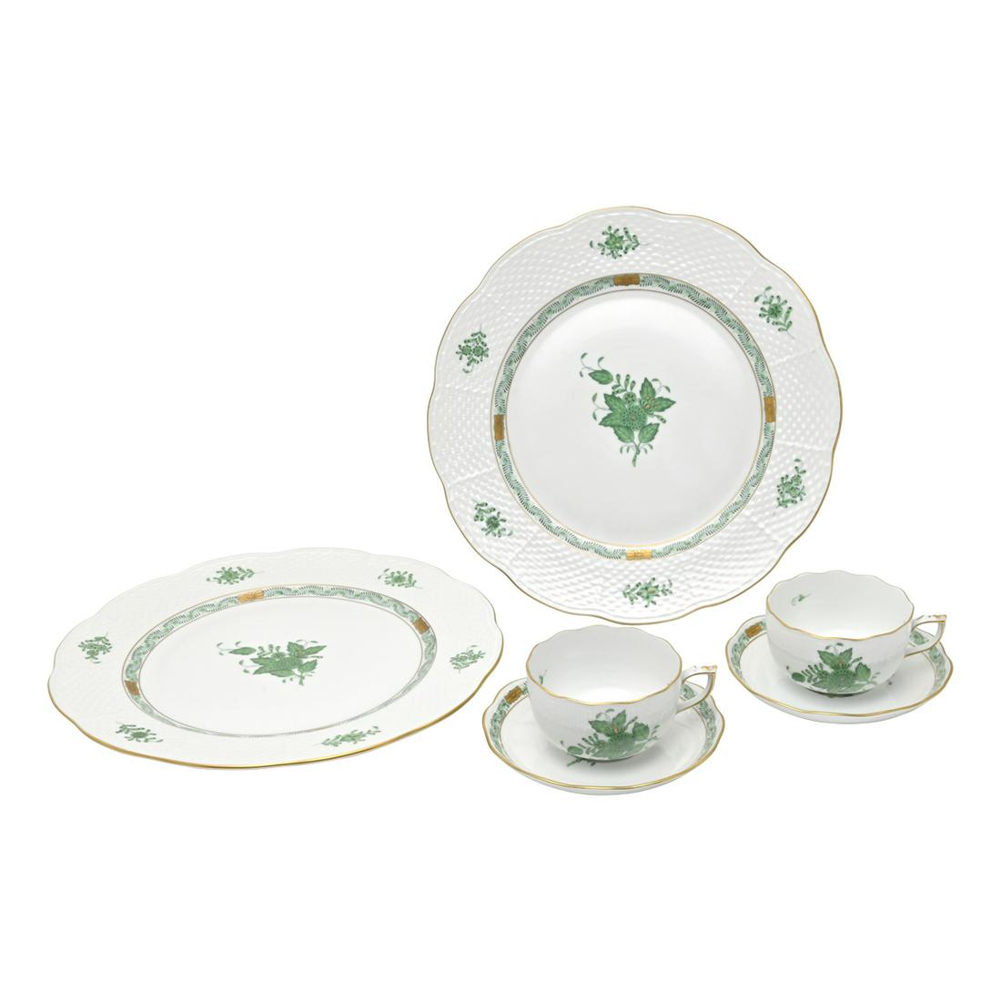 Herend Chinese Bouquet Pattern China Set (1 of 3)