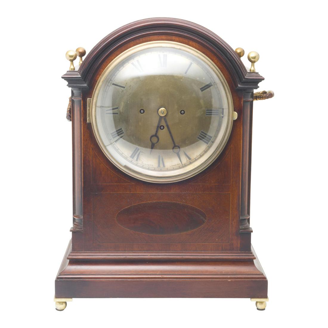 English Eight Day Bracket Clock, by J J Elliott (1 of 3)