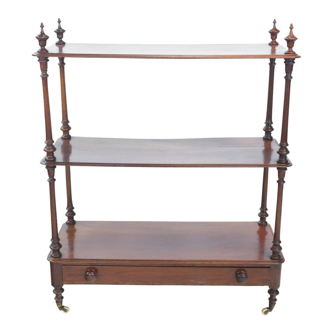 Victorian Mahogany Butler's Trolley (1 of 2)