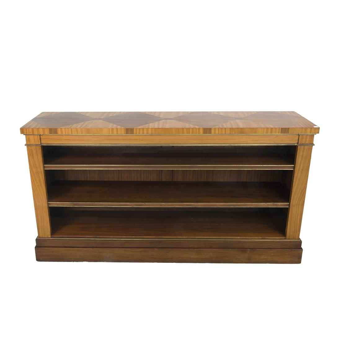 Art Deco Style Walnut Bookshelf (1 of 2)