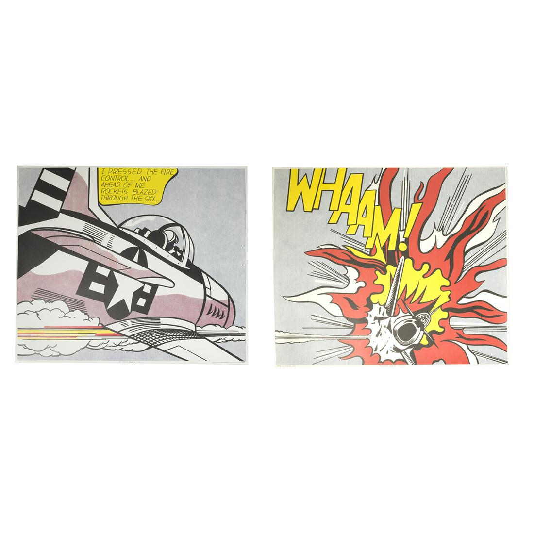 After Roy Lichtenstein, WHAAM!, offset lithographs (1 of 6)
