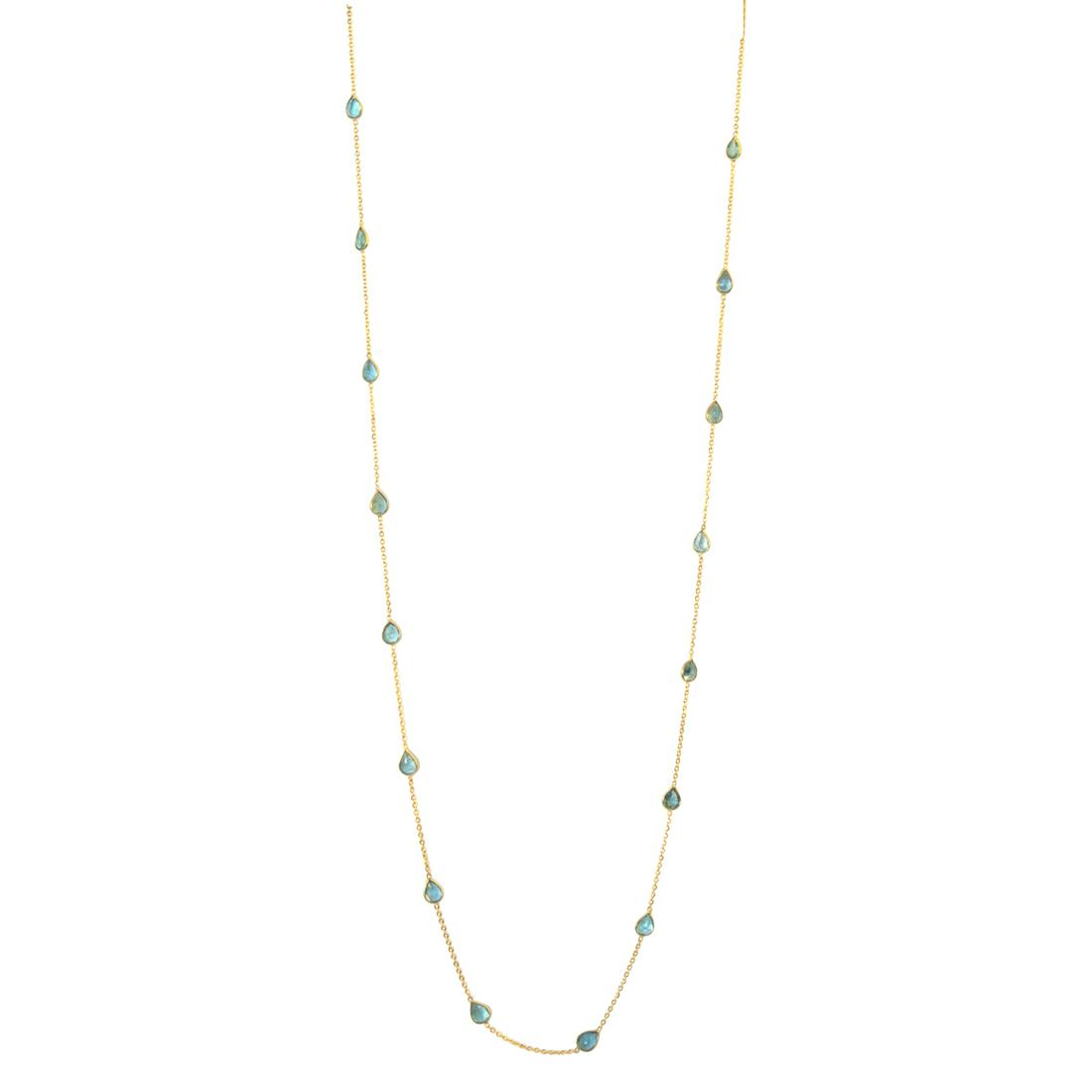Emerald, 18k Yellow Gold Necklace. (1 of 3)