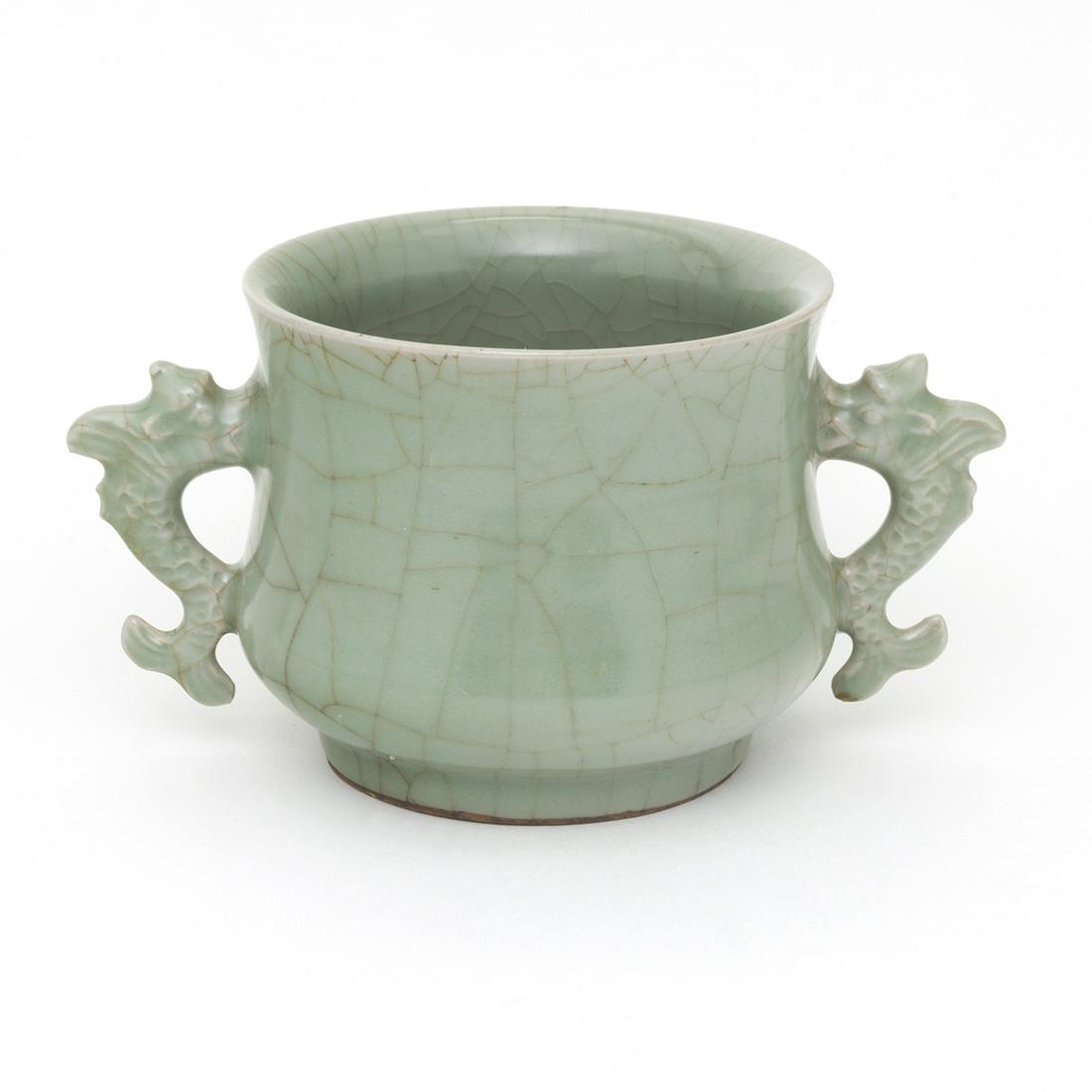 Chinese Longquan Guan Type Censer (1 of 3)