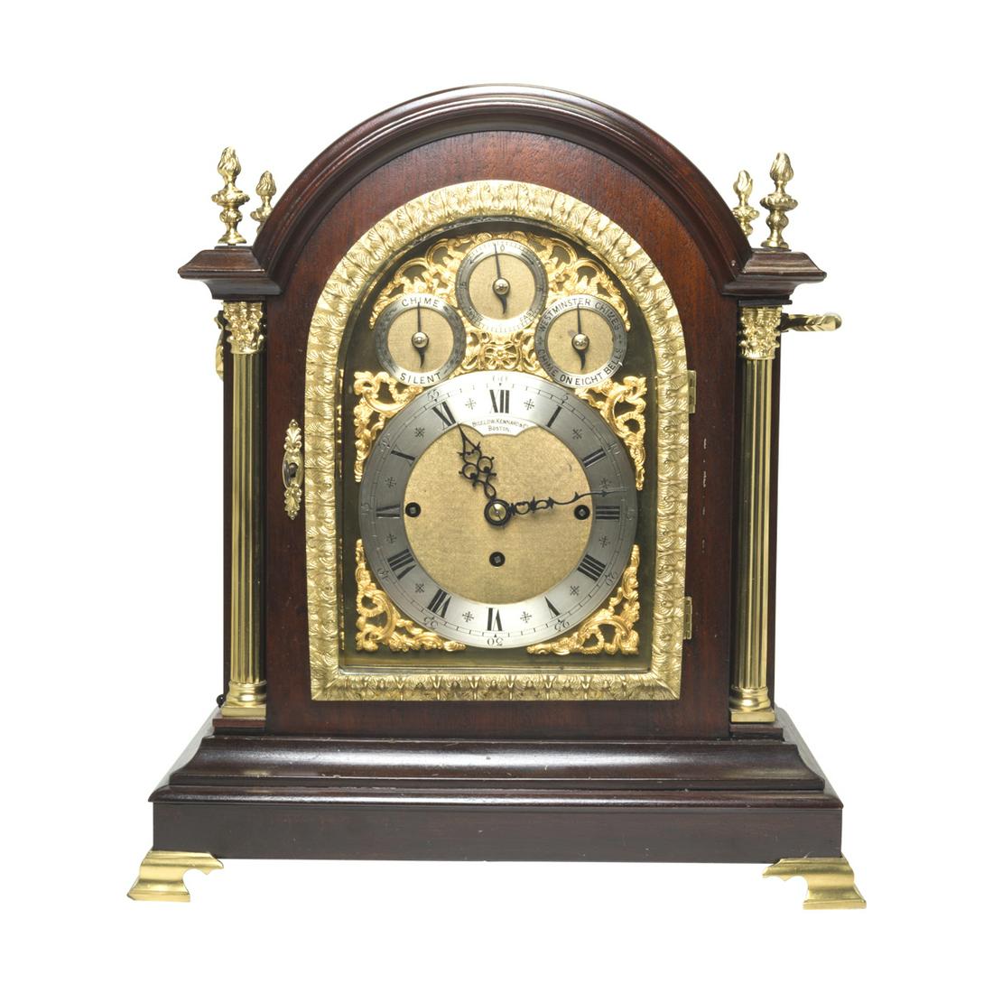 19th Century Bigelow and Kennard Bracket Clock (1 of 3)