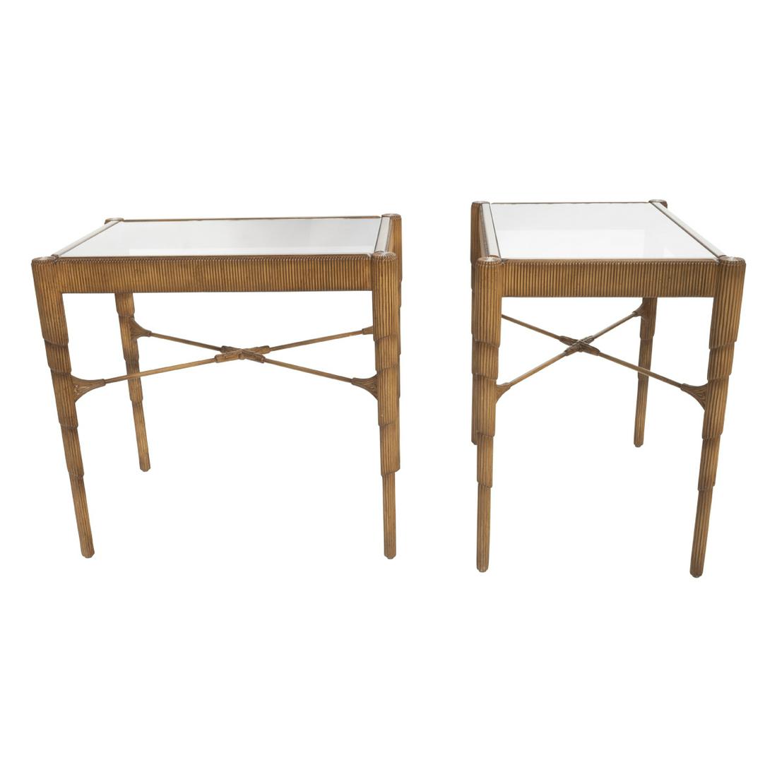 Pair of Regency Style Satinwood Occasional Tables (1 of 2)