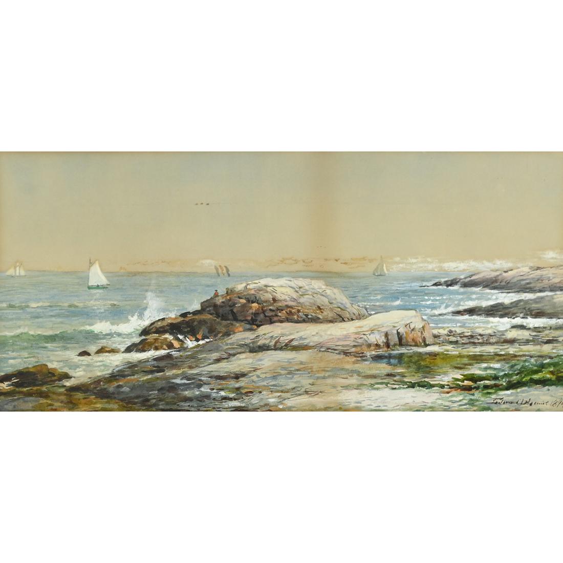Edmund Darch Lewis, Coastal Landscape, 1894 (1 of 4)
