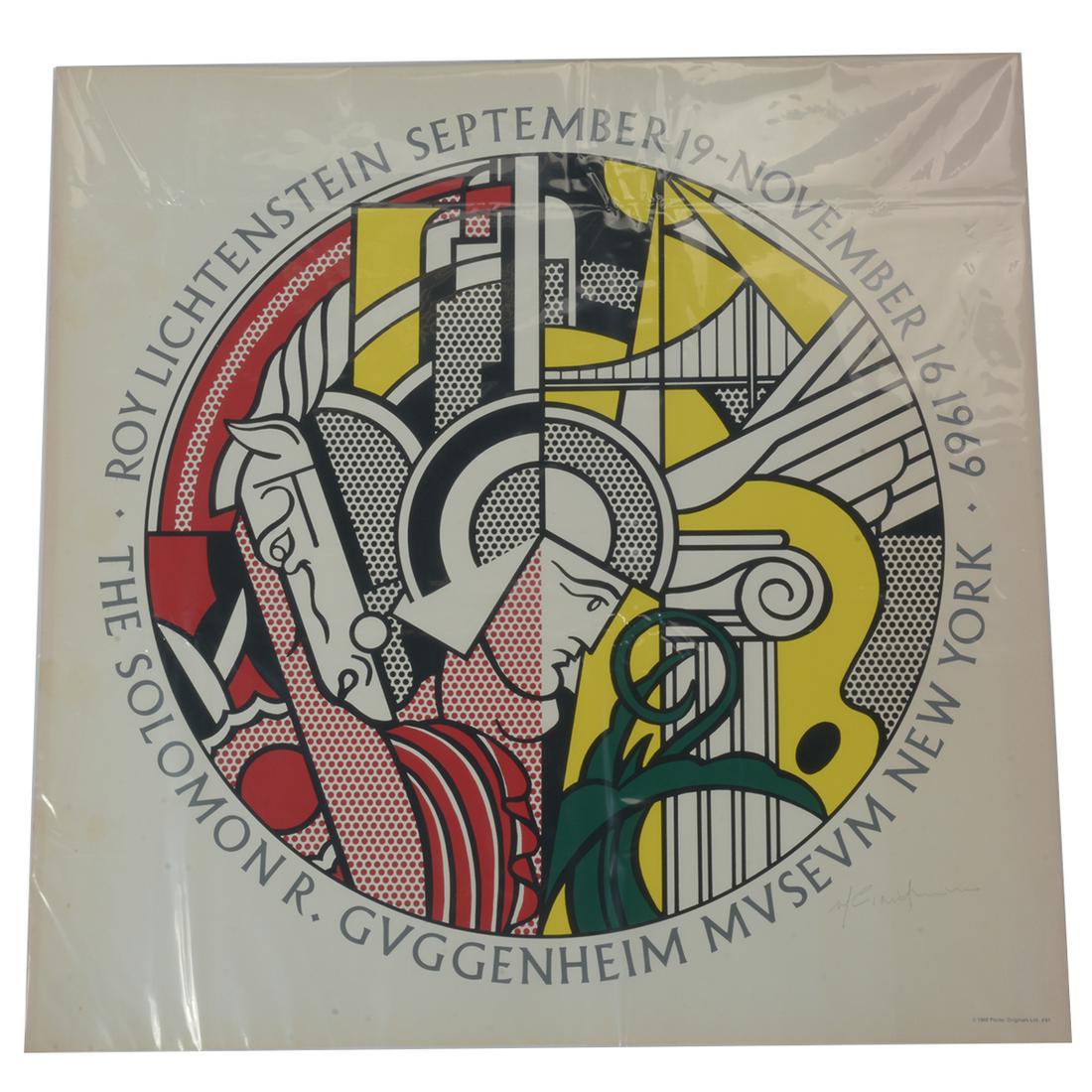 Roy Lichtenstein "Guggenheim Museum'' (1 of 2)