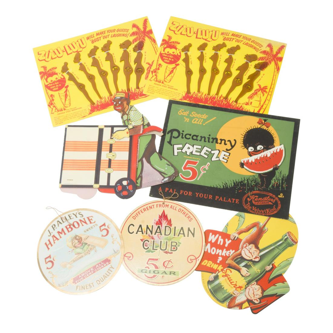 Black and Other Advertising Memorabilia. (1 of 3)